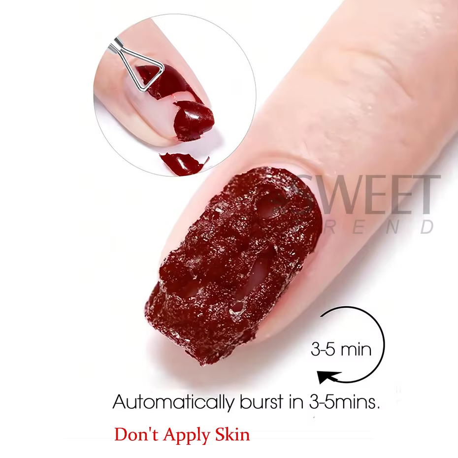 Dissolvant magique de vernis à ongles Gel UV