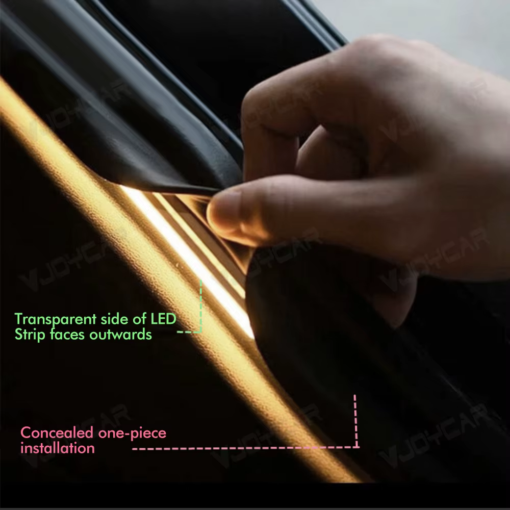 VJOYCAR Nouveau modèle Y Juniper YL New 3 Highland Bande LED étanche pour coffre arrière et avant, éclairage d'ambiance lumineux, Plug & Play