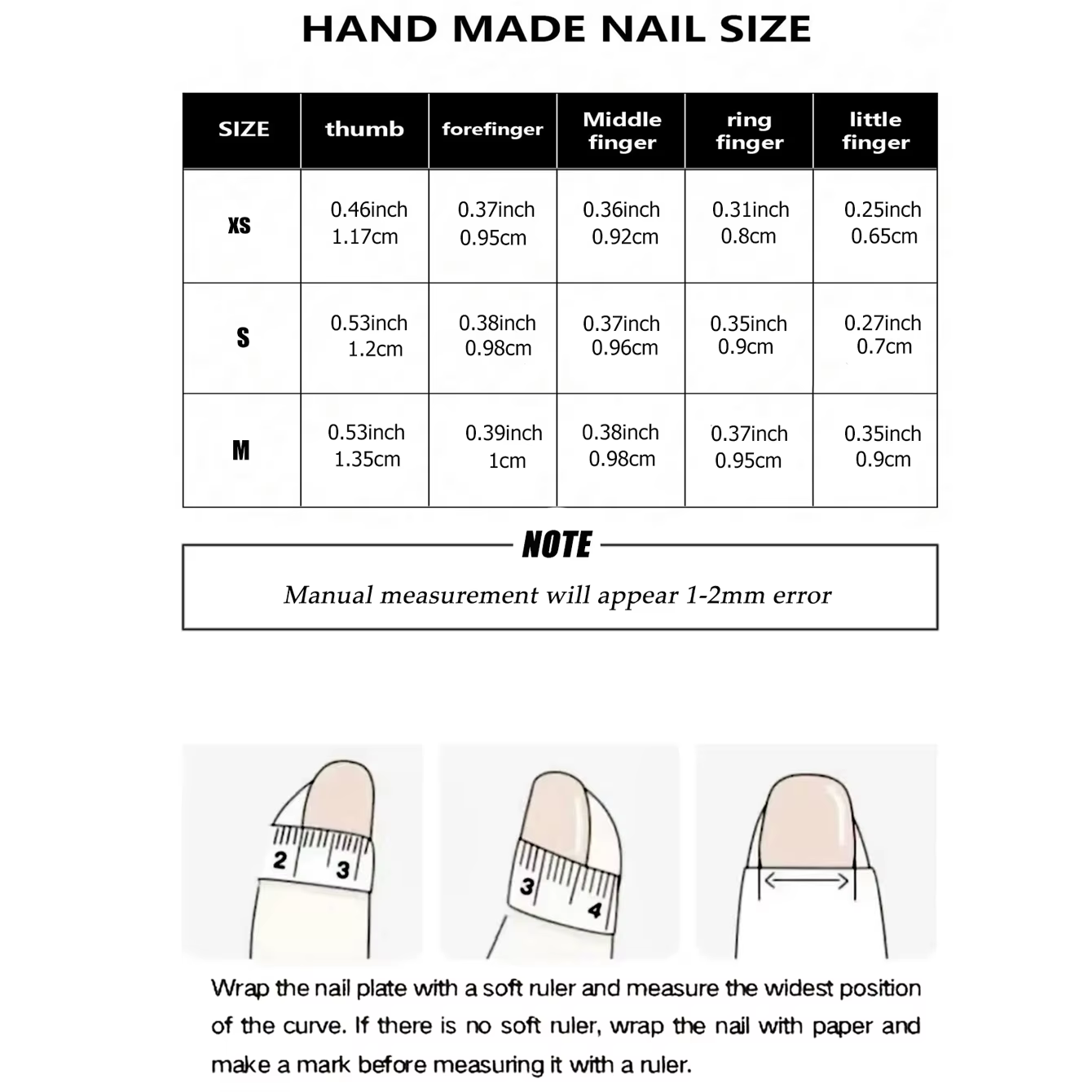 10 pièces ongles en amande