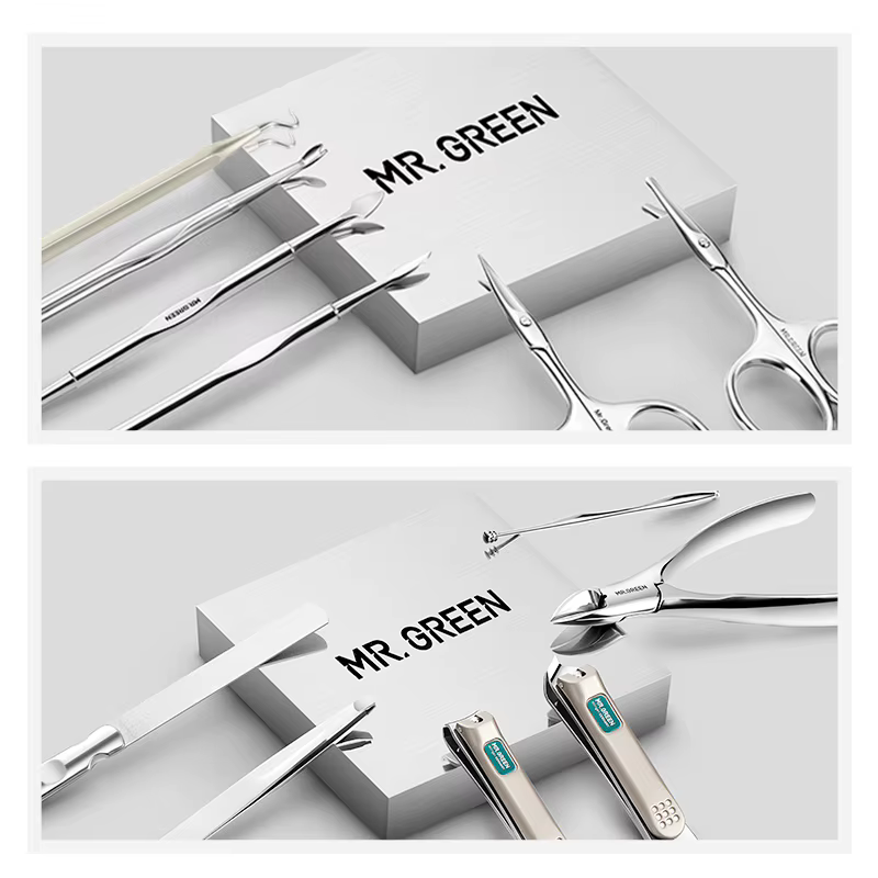 MR.GREEN – Kit de manucure 12 en 1