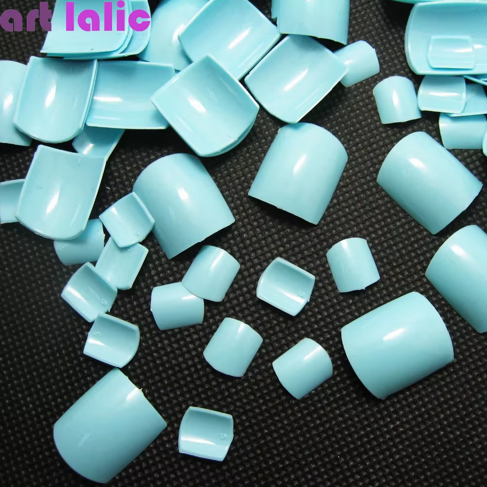 500 pièces ongles artificiels pointes français acrylique couverture complète professionnel Nail Art décor manucure