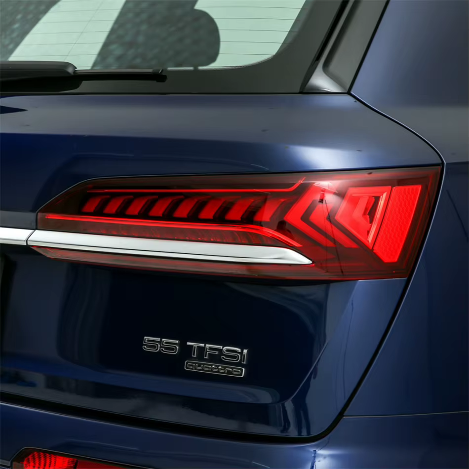 Accessoires pour Audi Q7 2020 2021 2022 2023 2024, remplacement de feux de voiture, coque de feux de freinage, coque de feux arrière, couvercle de feux arrière