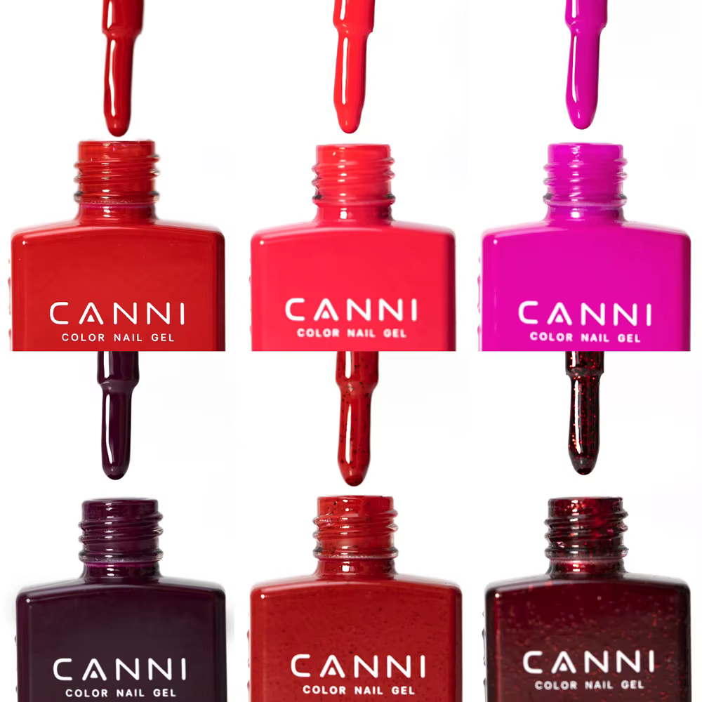 CANNI 9ml noir blanc HEMA TPO gratuit Gel vernis couleur haute qualité longue durée tremper néon UV lampe à LED durcissement Art Gel pour ongles