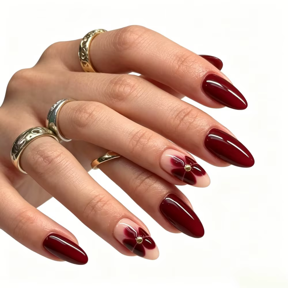 Ensemble de 24 faux ongles pour femmes