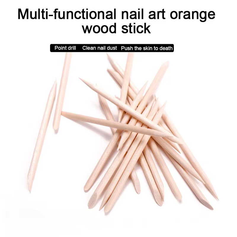 Bâtons en bois pour ongles