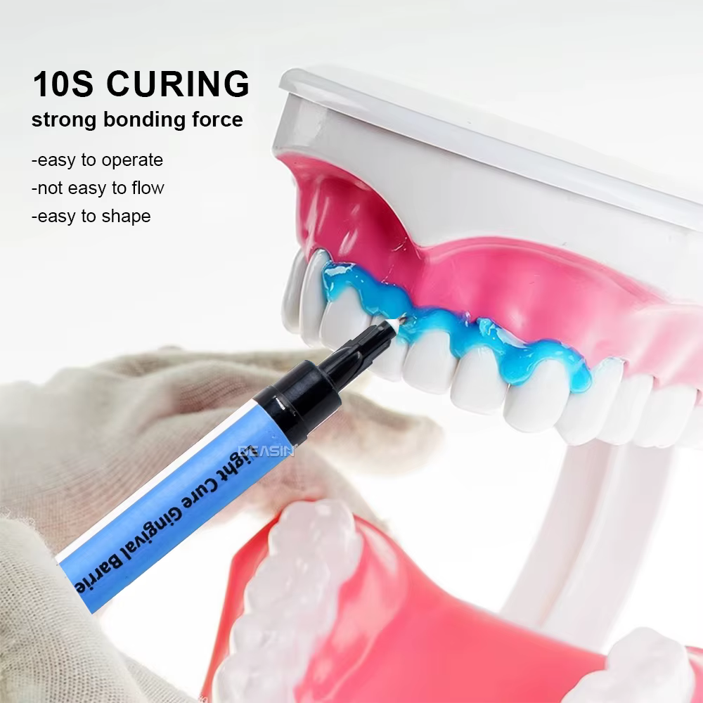 Barrière gingivale composite photopolymérisable 3ML / Gel protecteur gingival dentaire professionnel