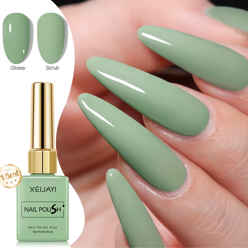 Bouteille carrée colorée vernis à ongles Gel 60 couleurs brillant mat glaçon