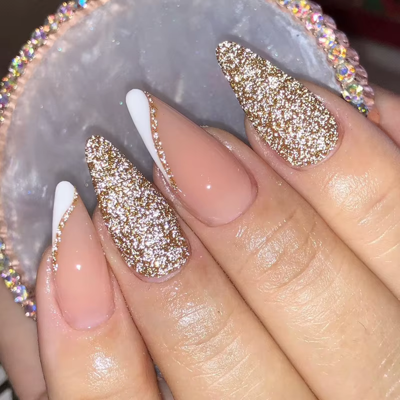 Faux ongles à imprimé léopard N64.souhaits on