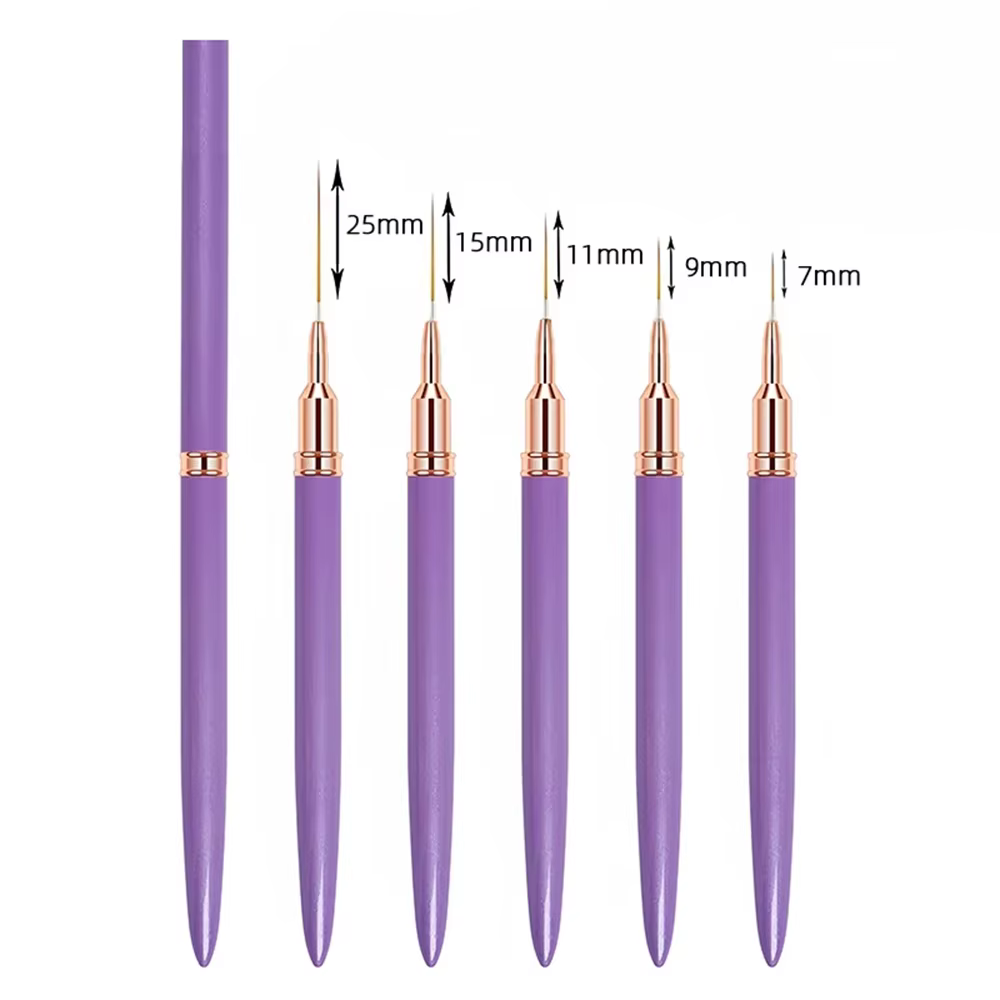 Stylo brosse à ongles 5 pièces/ensemble