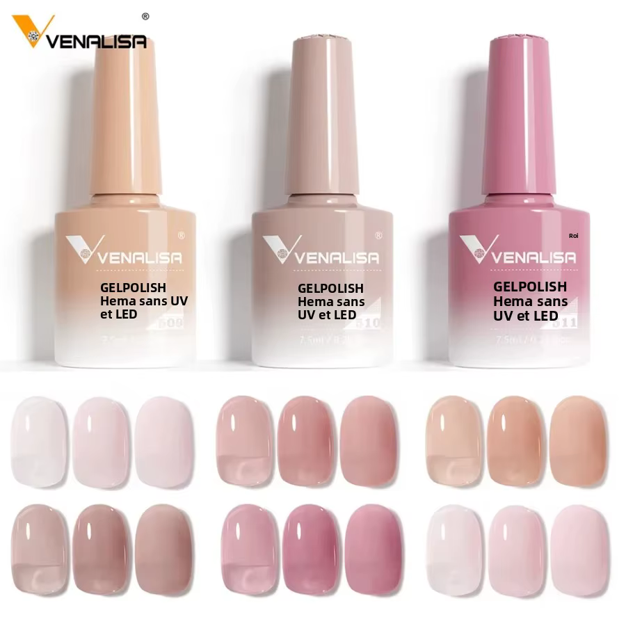 Venalisa 7.5ml HEMA FREE Jelly vernis à ongles rose nu