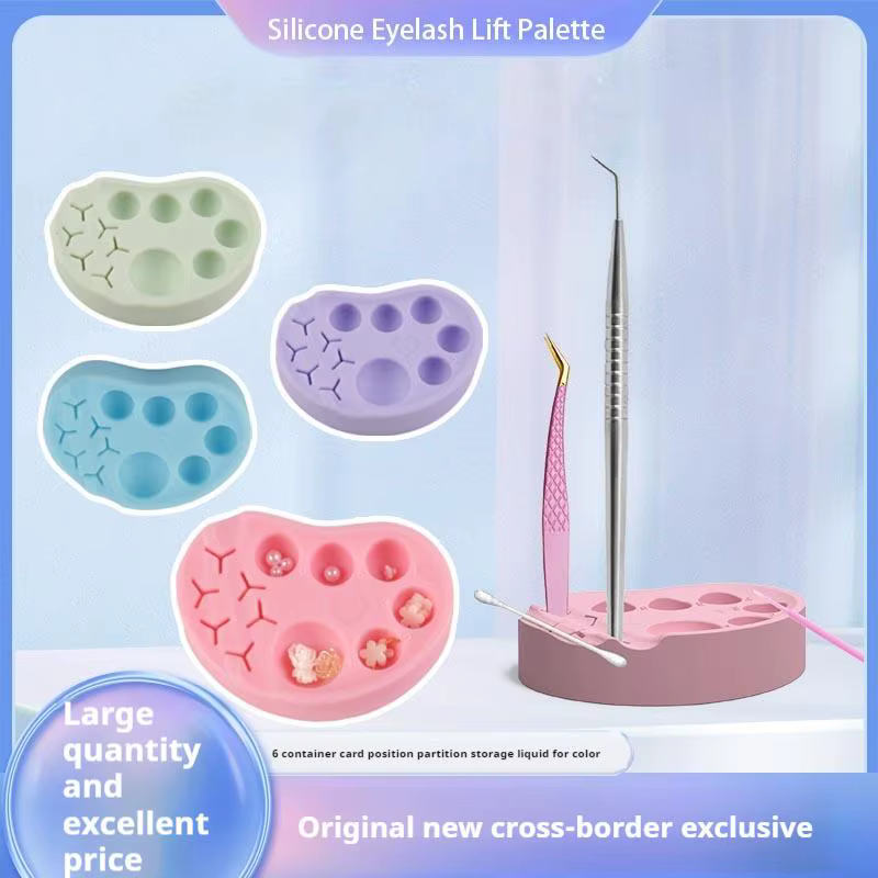 Palette de manucure en Silicone