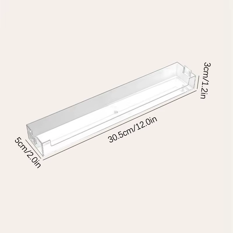 Présentoir Transparent pour Verres et Pinceaux Cosmétiques