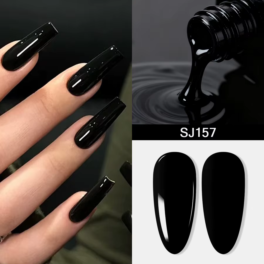 Vernis à ongles Gel noir à tremper