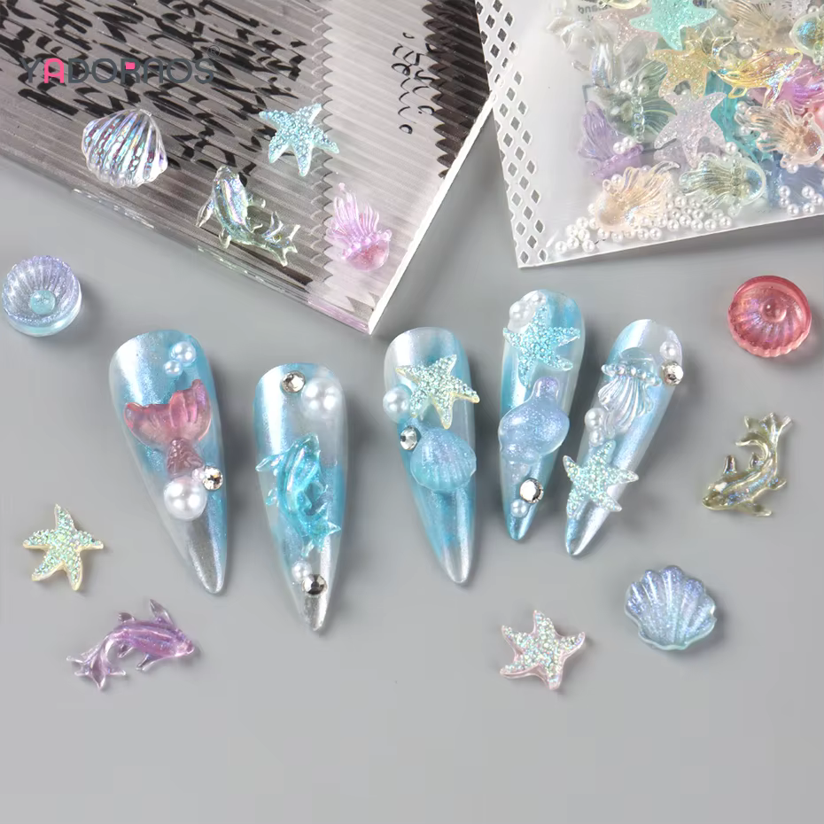 Accessoires de nail art Océan Cartoon