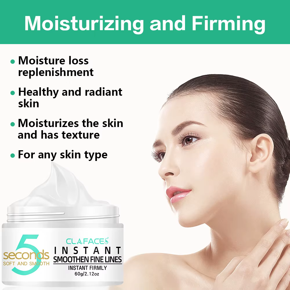 Crème pour le visage, 5 secondes, élimine les rides, lisse, raffermissant, Anti-vieillissement, Lifting, hydratant, élimine les ridules, soins pour la peau