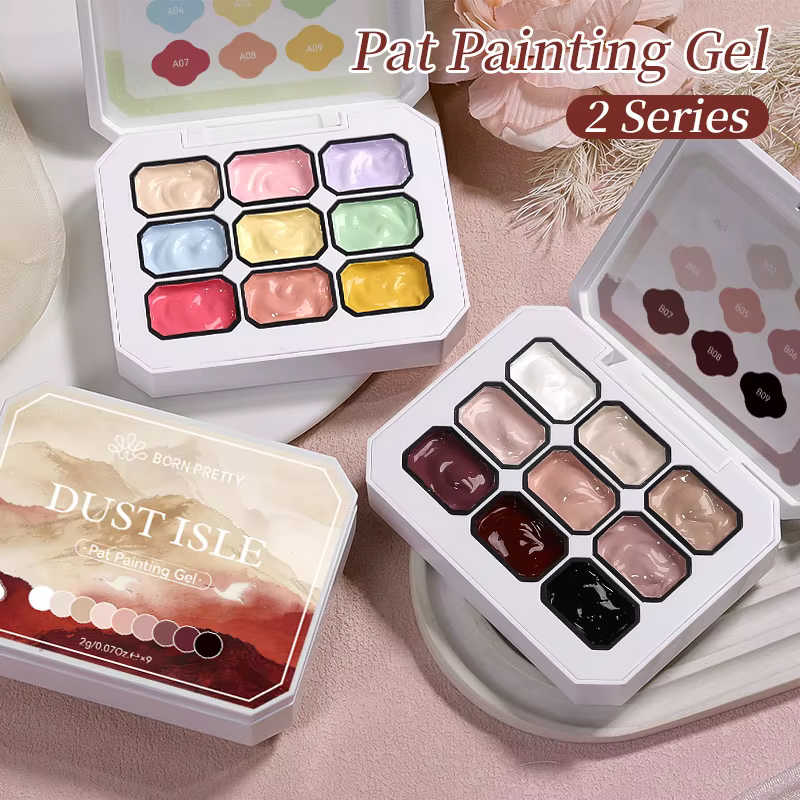 Nouveau Gel de Peinture pour Ongles Dégradé 9 Couleurs
