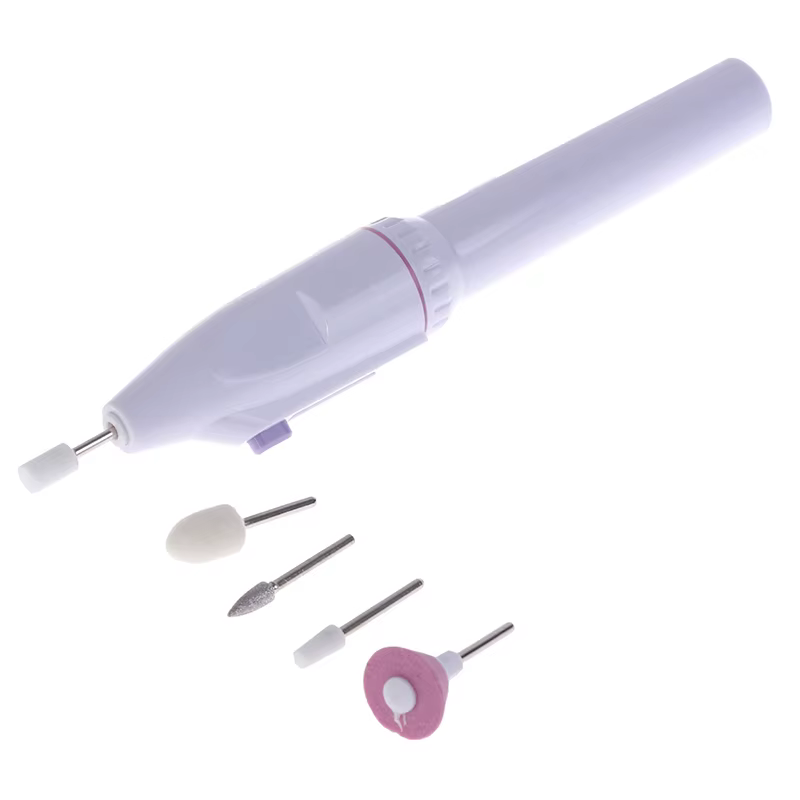 Kit professionnel 5-en-1 : Mini perceuse électrique pour ongles