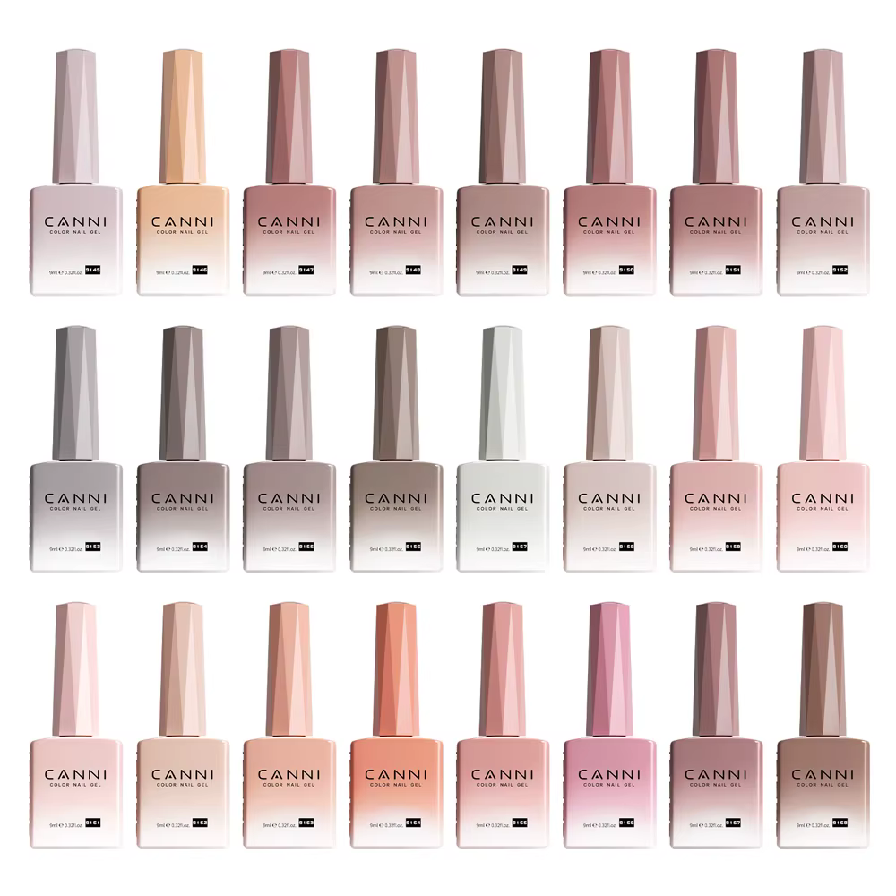 HEMA FREE TPO gratuit 9ml Canni vernis à ongles Gel gelée couleur nue Transparent Semi Permanent naturel nu français
