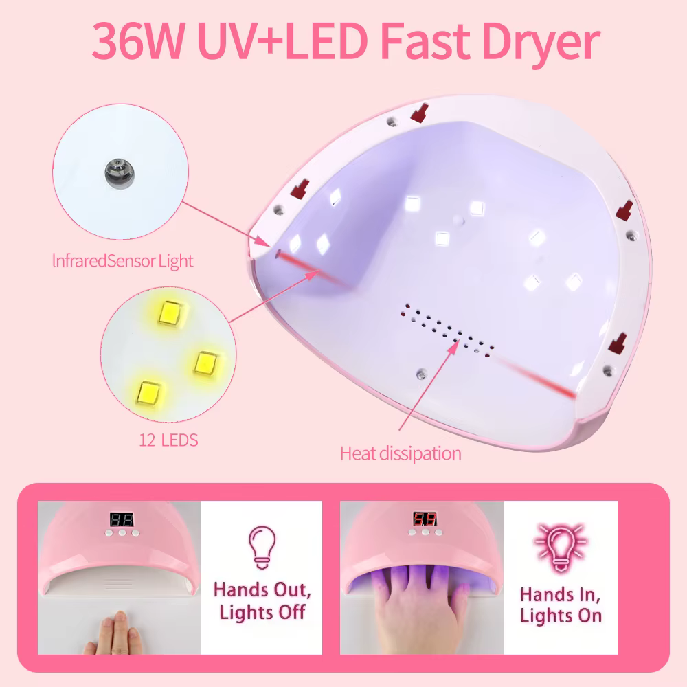 Lampe à ongles portable LULAA