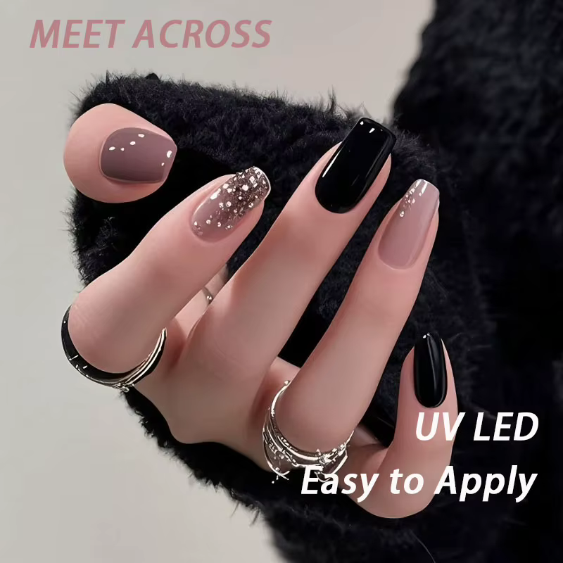 Kit de Gel pour ongles noir nu