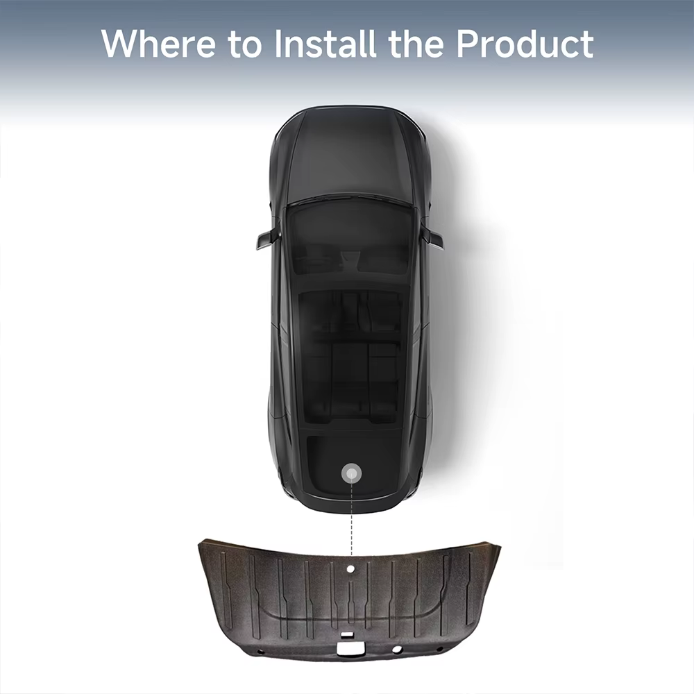 Tapis de protection anti-salissure TPE pour hayon arrière Tesla Model Y Juniper 2026