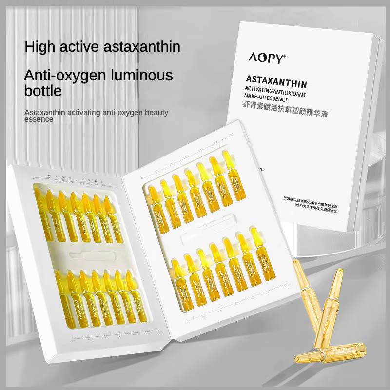 Cosy axanthine-Ampoule anti-âge pour le visage, sérum anti-âge déformable, éclaircissant, hydratant, soins du visage, essence, 28 pièces/ensemble
