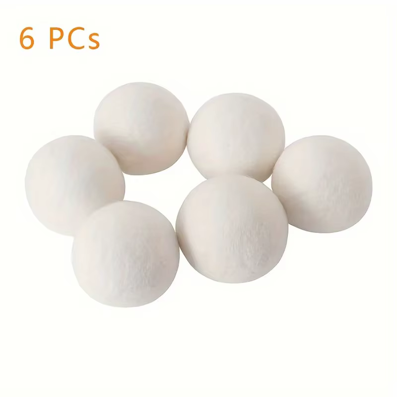 Boules de sèche-linge en laine, boules de séchage de linge, adoucisseur de linge, accessoires réutilisables pour Machine à laver à domicile