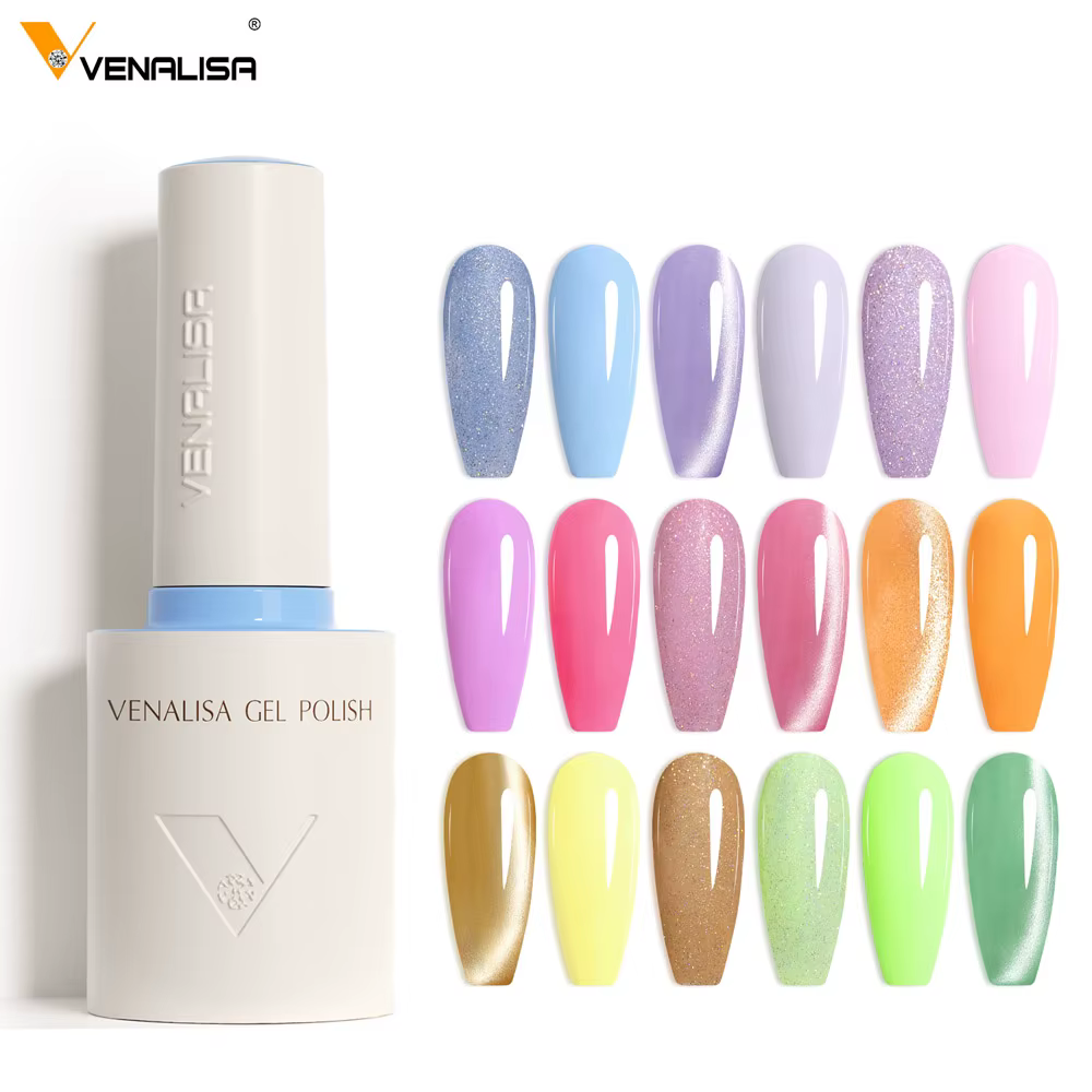 VENALISA 10ml V6 vernis à ongles HEMA gratuit TPO gratuit chat oeil Gel vernis Semi Permanent UV LED tremper ongles manucure Gel laque