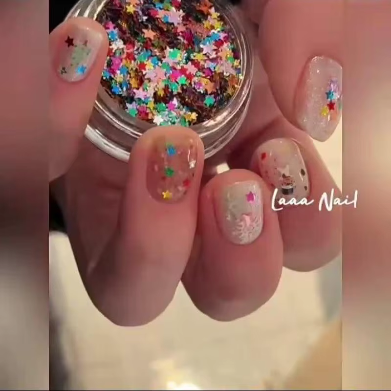 1 pot d'accessoires mignons pour salon de manucure