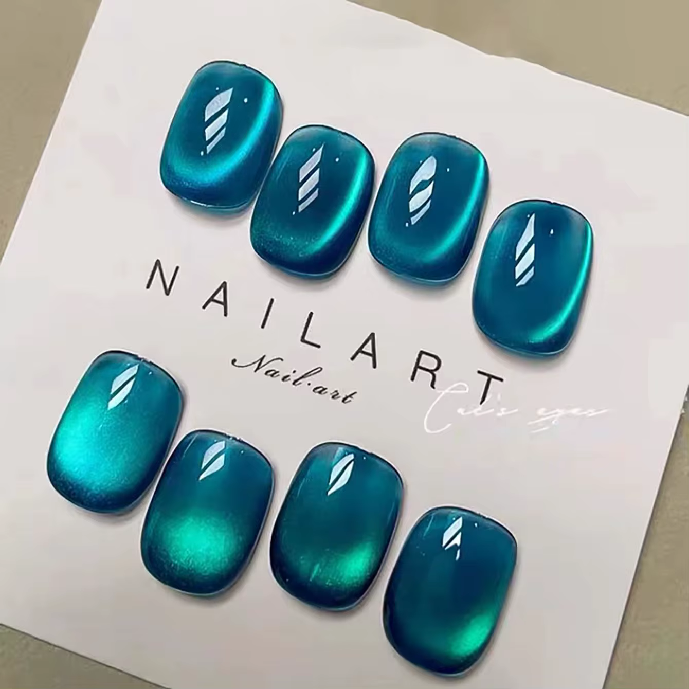ZH 12ML 2026 Nouveau Gel Magnétique Bleu Lac de Rhin Effet Chat