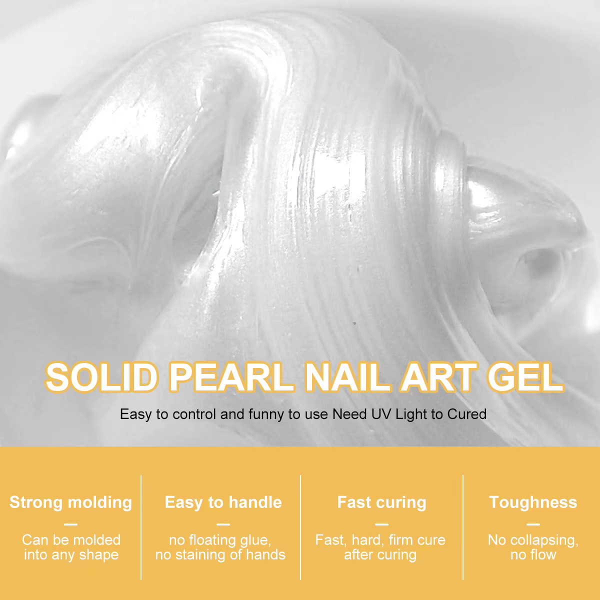 LIMEGIRL 3D perle sculpture ongles Gel