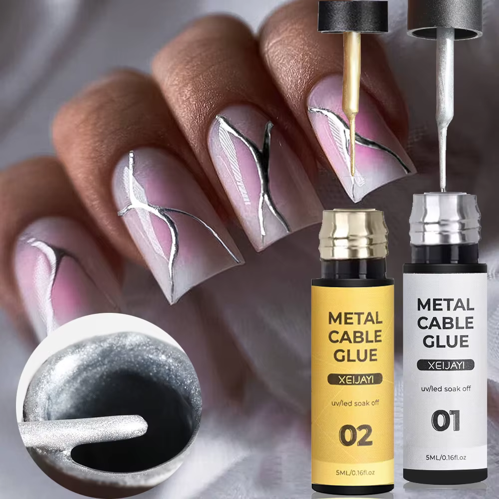 MAFANAILS 5ml doublure métallique Gel vernis à ongles Chrome Super lumineux effet miroir peinture dessin ligne français