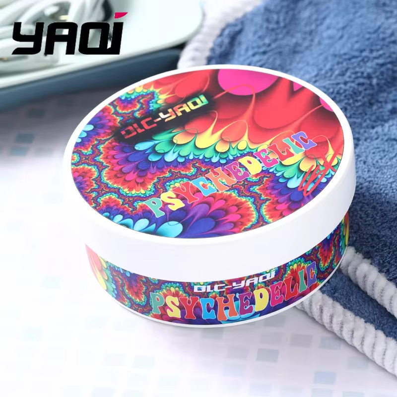Vente Flash 2026 ! Savon à raser professionnel YAQI PSYCHEDELIC Atisan 170g pour hommes, facile à mousser, rasage hydratant