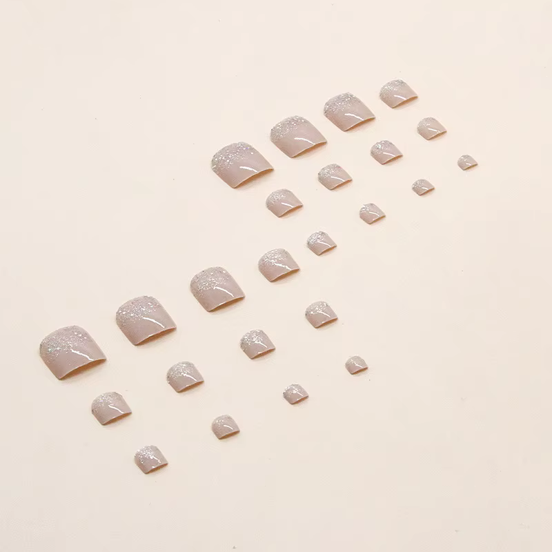 Autocollants pour ongles d'orteils