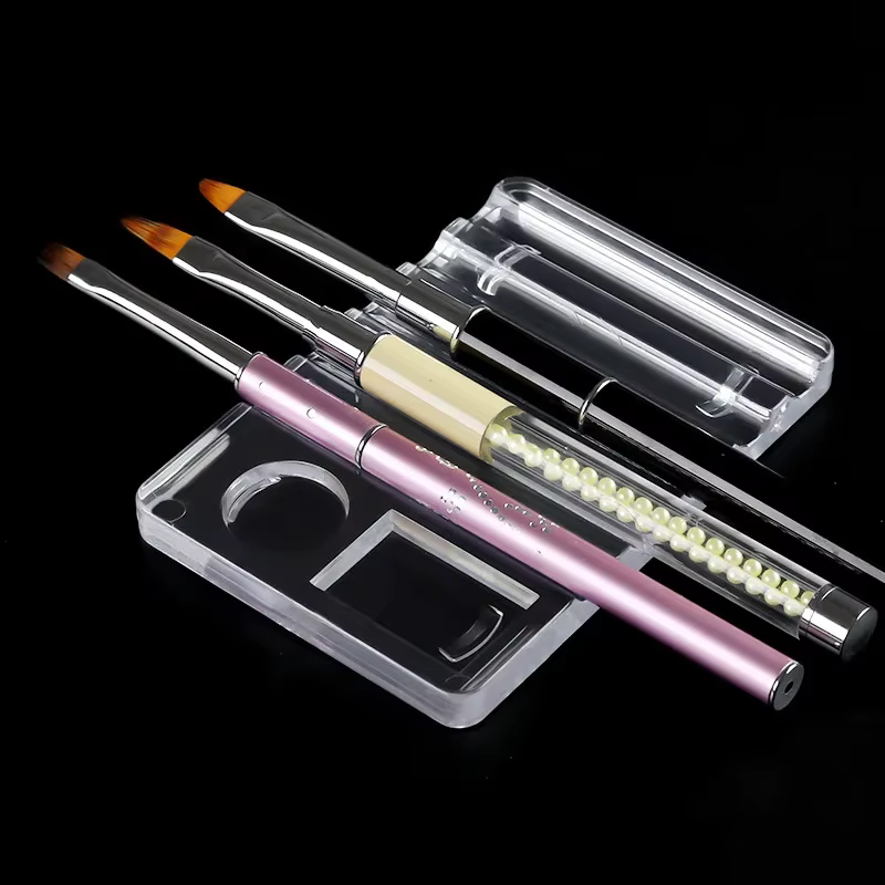Porte-stylo polyvalent en acrylique pour Nail Art