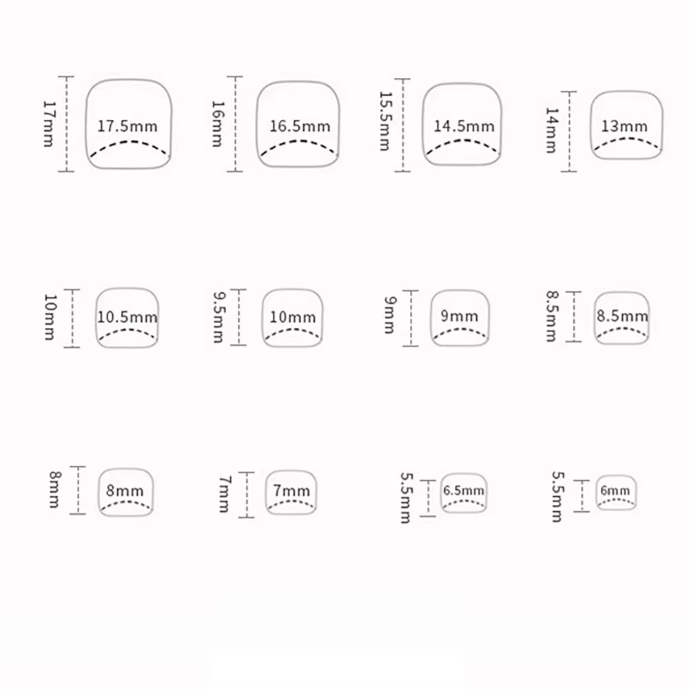 Faux orteils Aurora à couverture complète pour femmes et filles