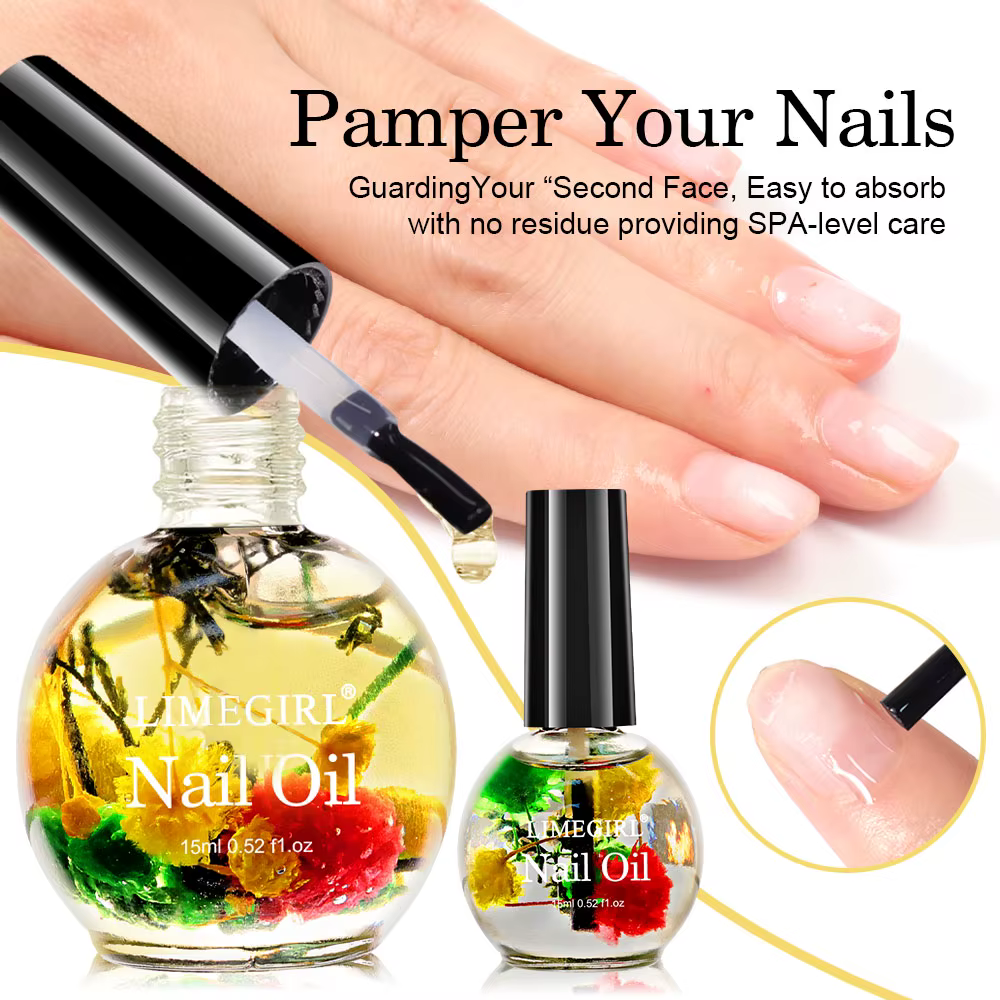 Huile nutritionnelle parfumée pour ongles