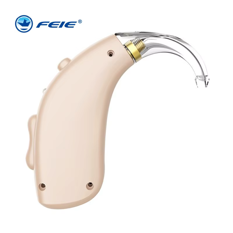 Aides auditives rechargeables BTE pour personnes âgées, appareil auditif sans fil, amplificateur sonore, aides auditives à cathéter