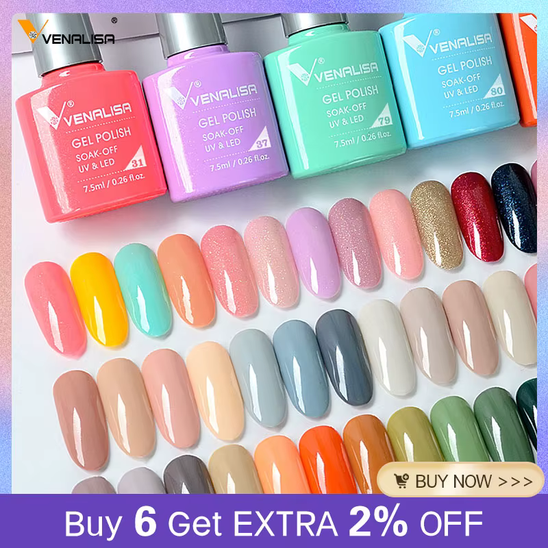 VENALISA vernis à ongles TPO gratuit 60 couleurs couverture complète
