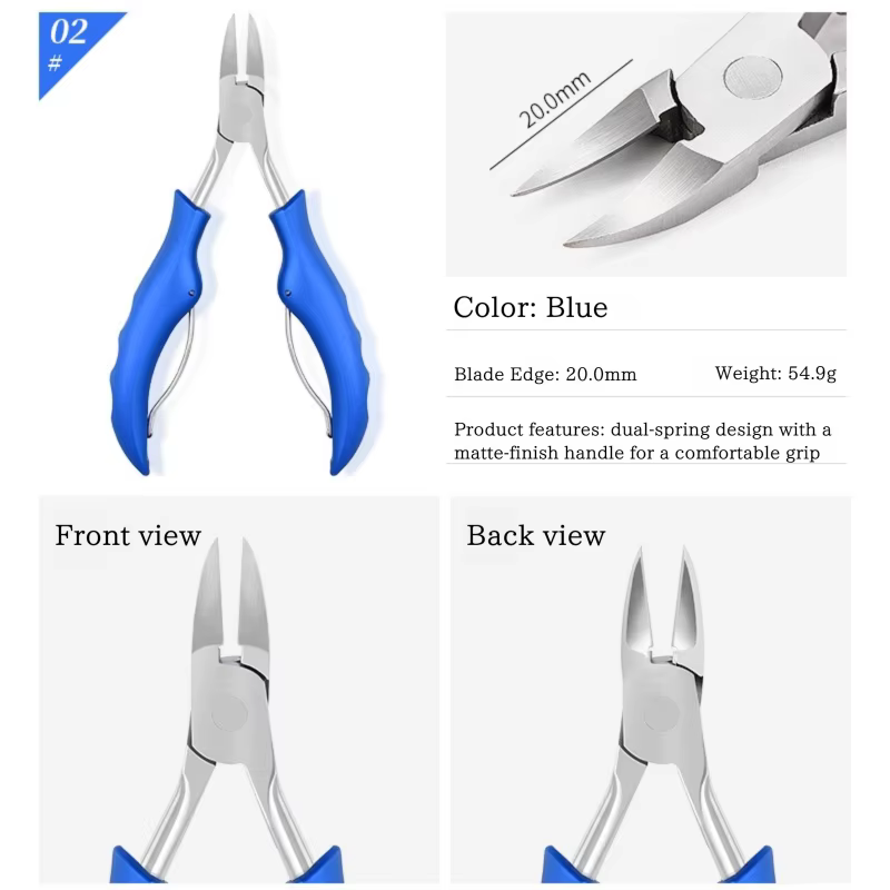 Outils de manucure pour ongles: pince à cuticules