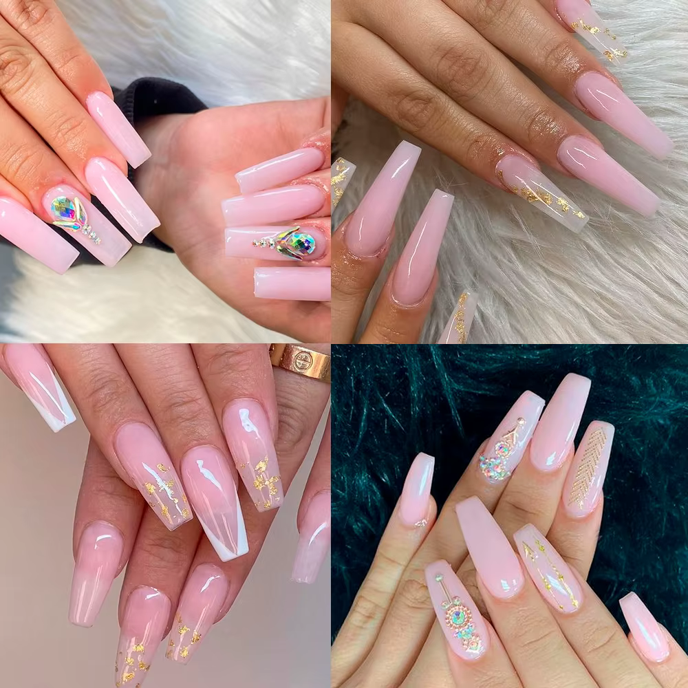 KODIES GEL rose glace caoutchouc Base Gel vernis à ongles Structure translucide Camouflage Gel
