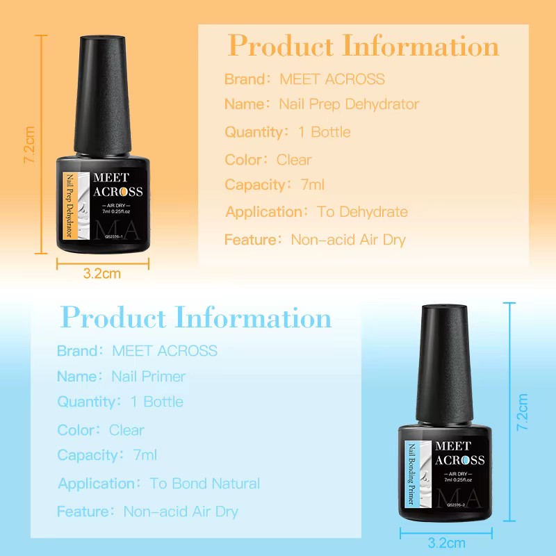 Vernis à ongles Gel déshydrateur préparation apprêt