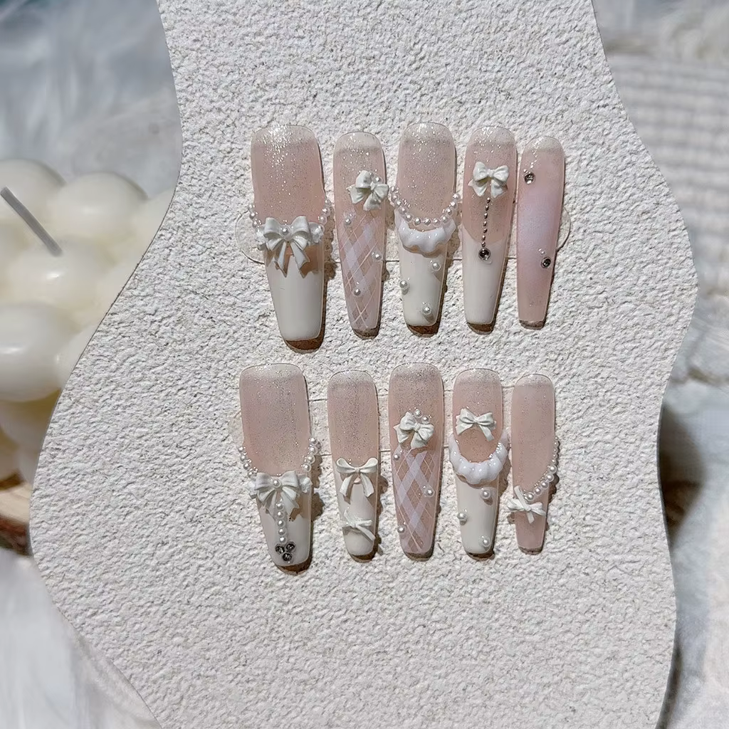 Ongles à presser faits main français
