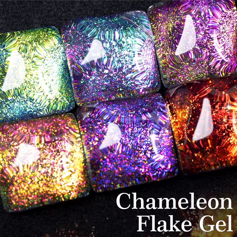 Vernis à ongles en gel AWStorG Chameleon Flake