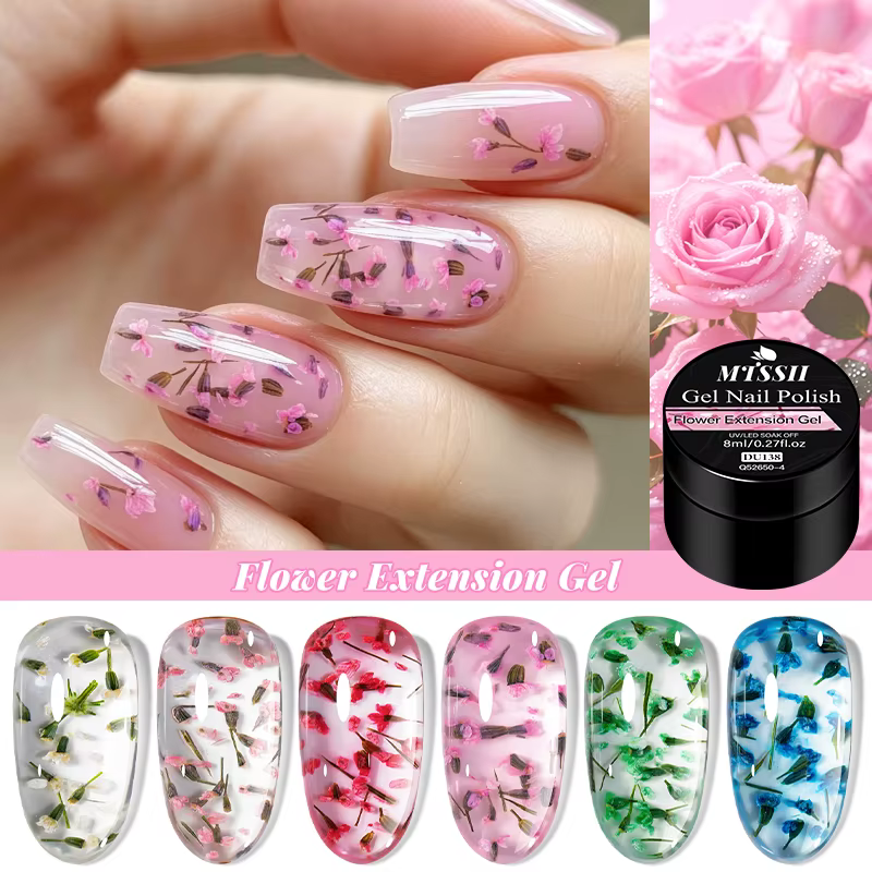 Gel UV durcissant rapide pour extension d'ongles