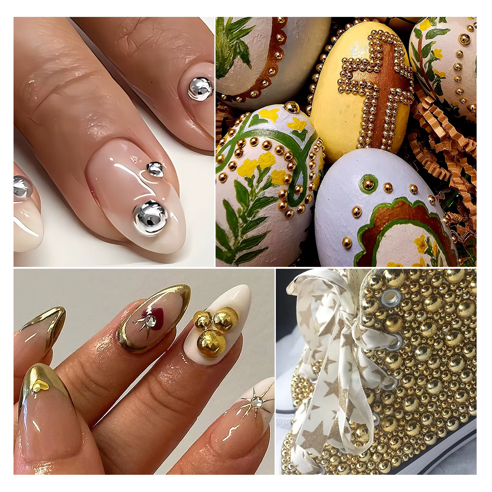 Boîte de prune mixte pour la décoration des ongles