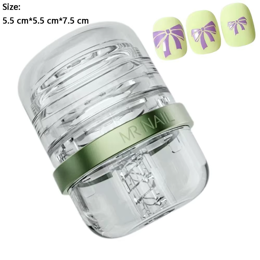 Tampon de transfert d'art ongulaire télescopique en silicone
