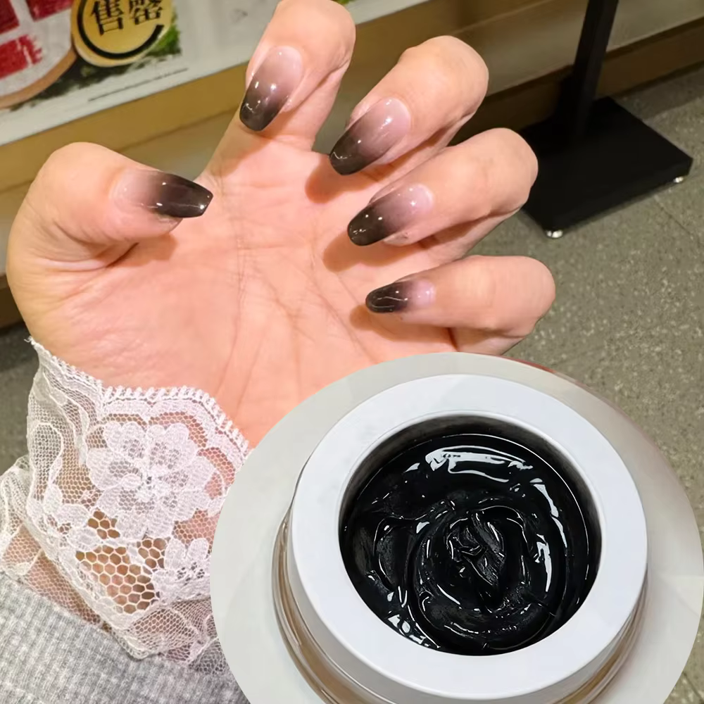 1 boîte de vernis à ongles Gel rose pêche Pat