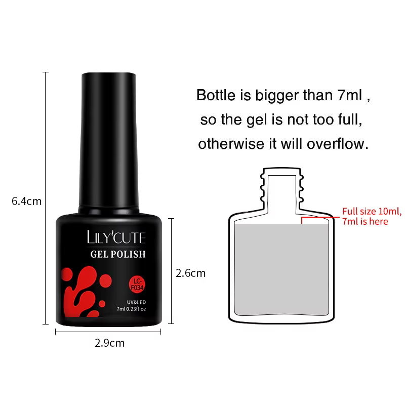 LILYCUTE 5 pièces/ensemble 7ML rouge marron Gel pour ongles bricolage Nail Art Semi Permanent UV Gel vernis longue durée conception manucure Kit fournitures