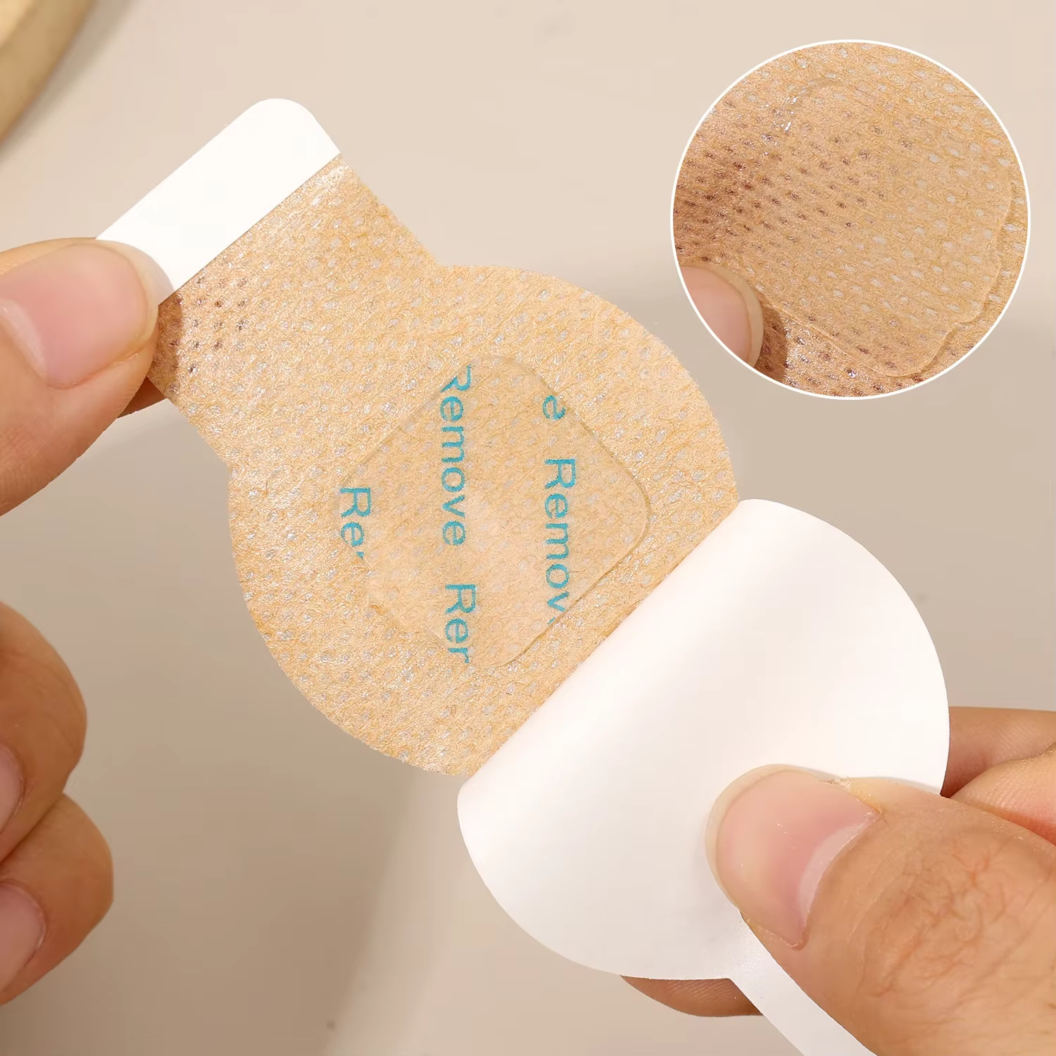 21 patchs imperméables pour ongles